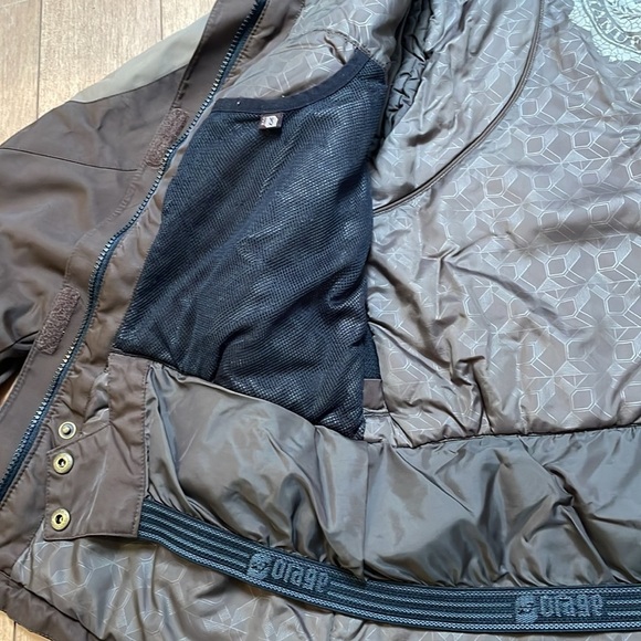 Orage women’s ski snowboard winter jacket coat M / L brown prime technology - Picture 9 of 15